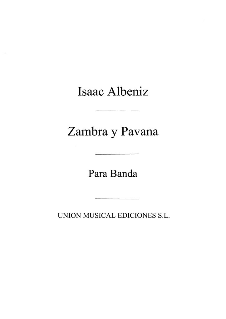 Zambra Y Pavana Nos.7 Y 8